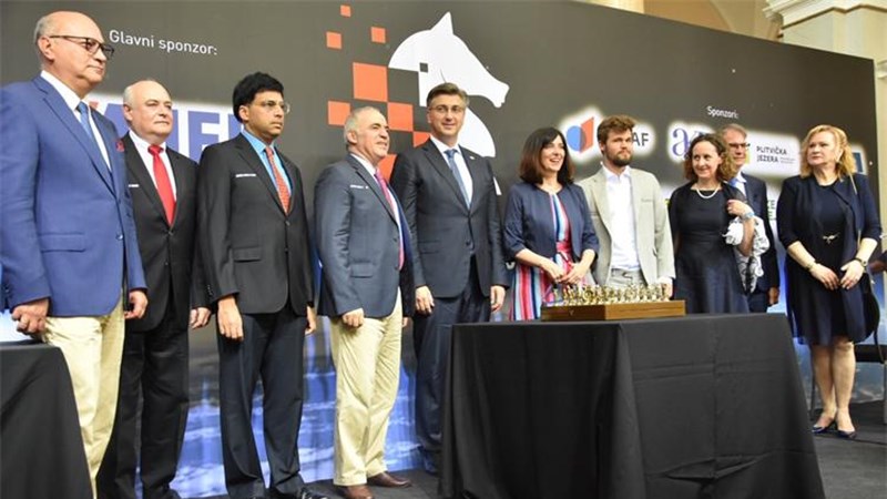 Plenković otvorio šahovski turnir Croatia Grand Chess Tour: Šah šalje poruku izvrsnosti, uspjeha i originalnih poteza